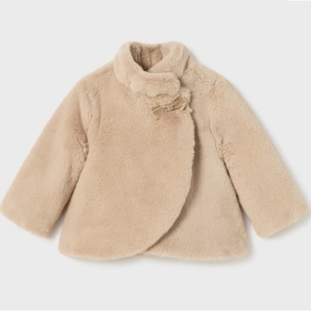 Mayoral Faux Fur Jacket (2T)